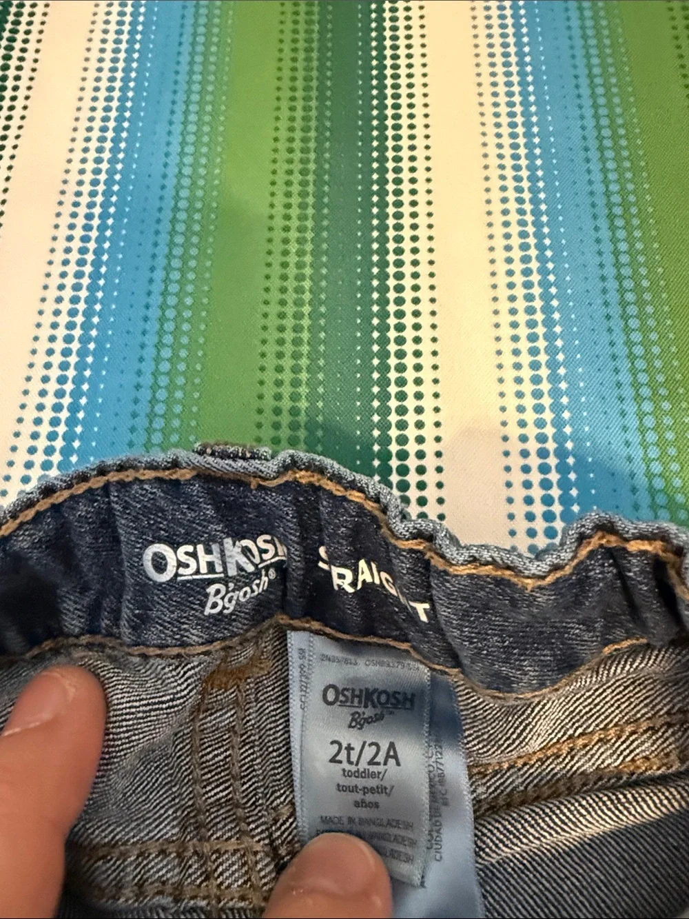 Kids Dark Blue Denim Jeans